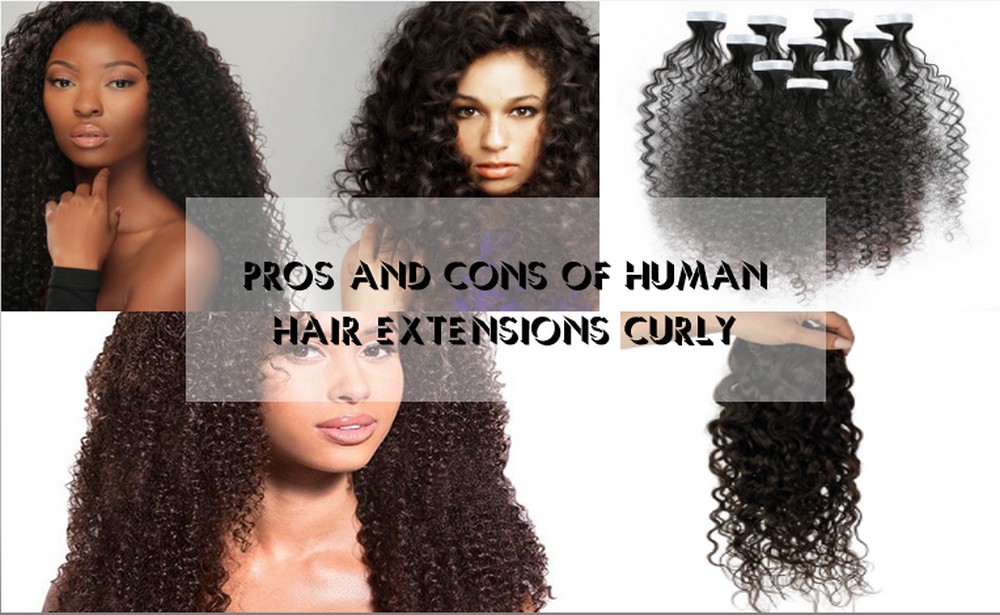 Human Hair Extensions Curly 2