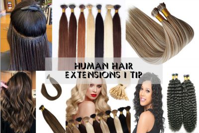 Human Hair Extensions I Tip