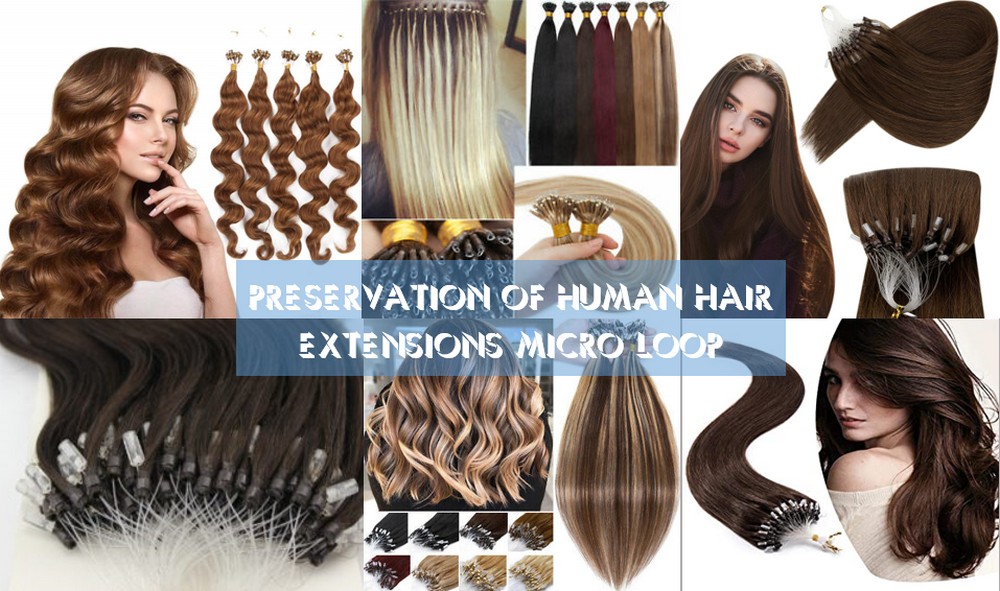 Human Hair Extensions Micro Loop 4 1