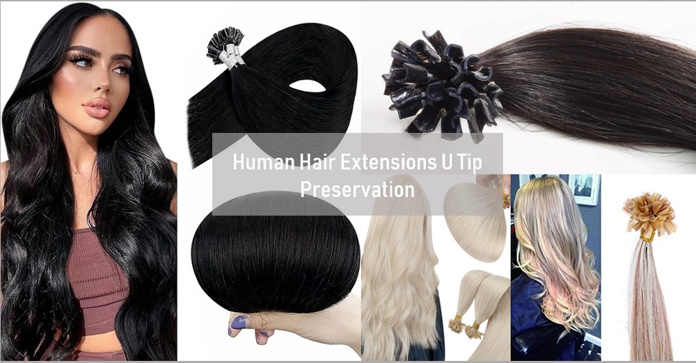 Human Hair Extensions U Tip 6