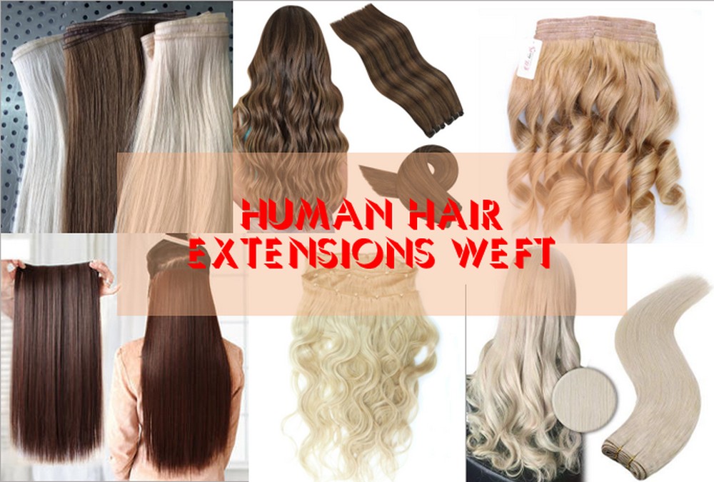Human Hair Extensions Weft 2