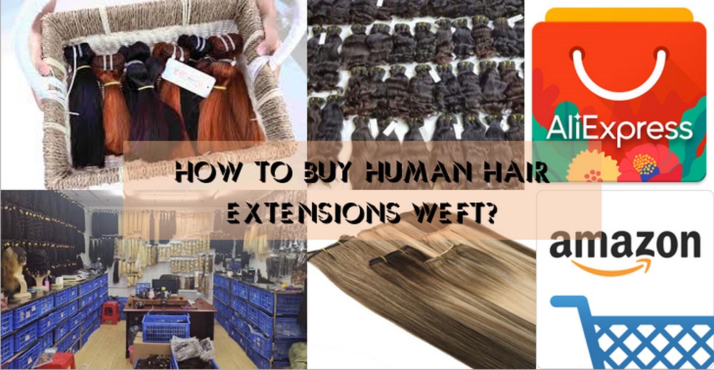 Human Hair Extensions Weft 6