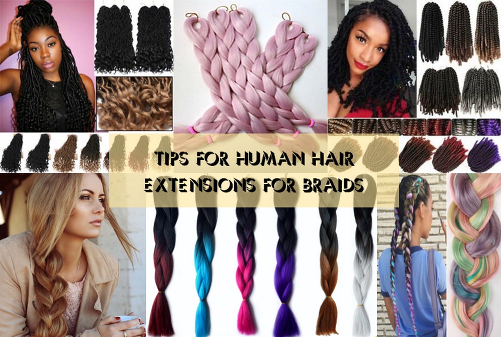 Human hair extensions for braids 3