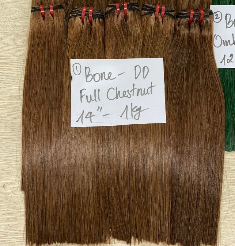 bone straight chestnut ombre chestnut hair weave 1