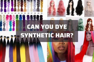 can you dye synthetic hair