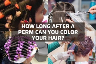 how long after a perm can you color your hair