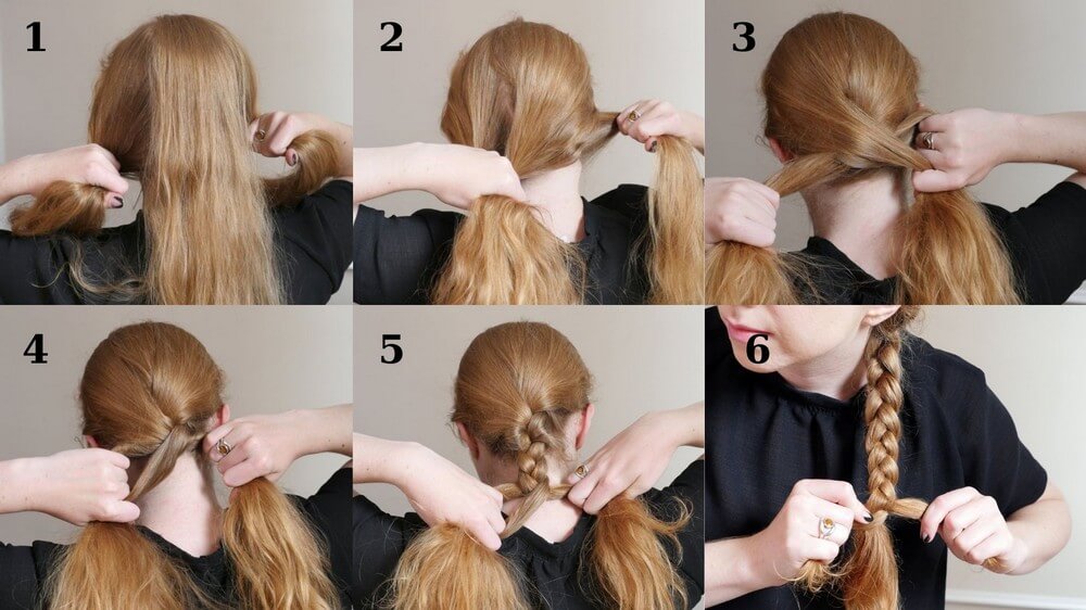 how-to-french-braid-your-own-hair-standard-steps
