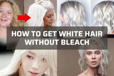 how to get white hair without bleach