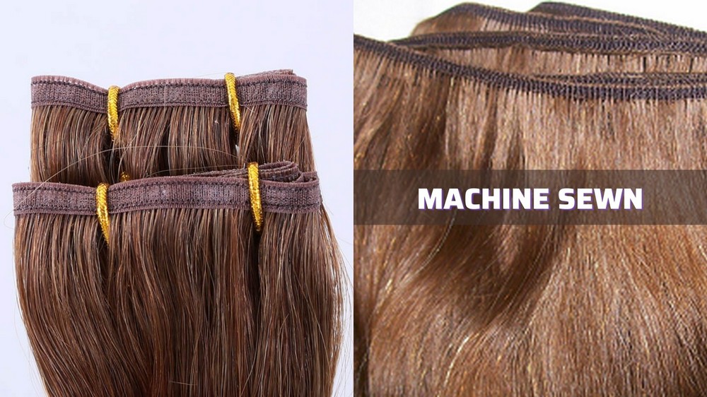 machine-sewn-remy-hair-extensions-weft