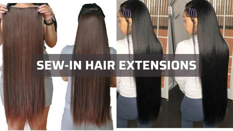 What are 30 inch sew - in hair extensions?