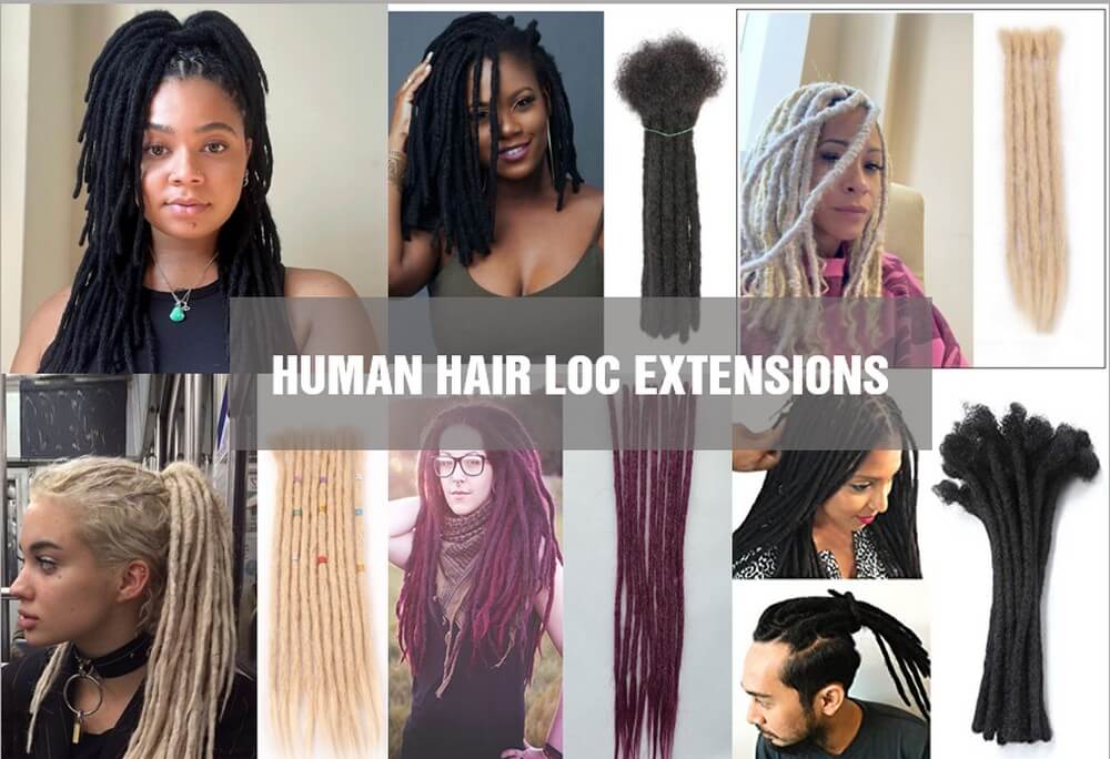 Human-hair-loc-extensions
