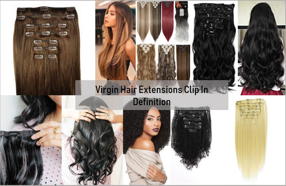 Virgin hair extensions clip in 2