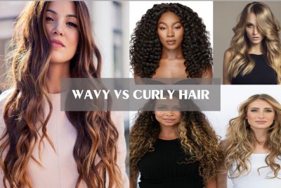 Wavy vs curly hair