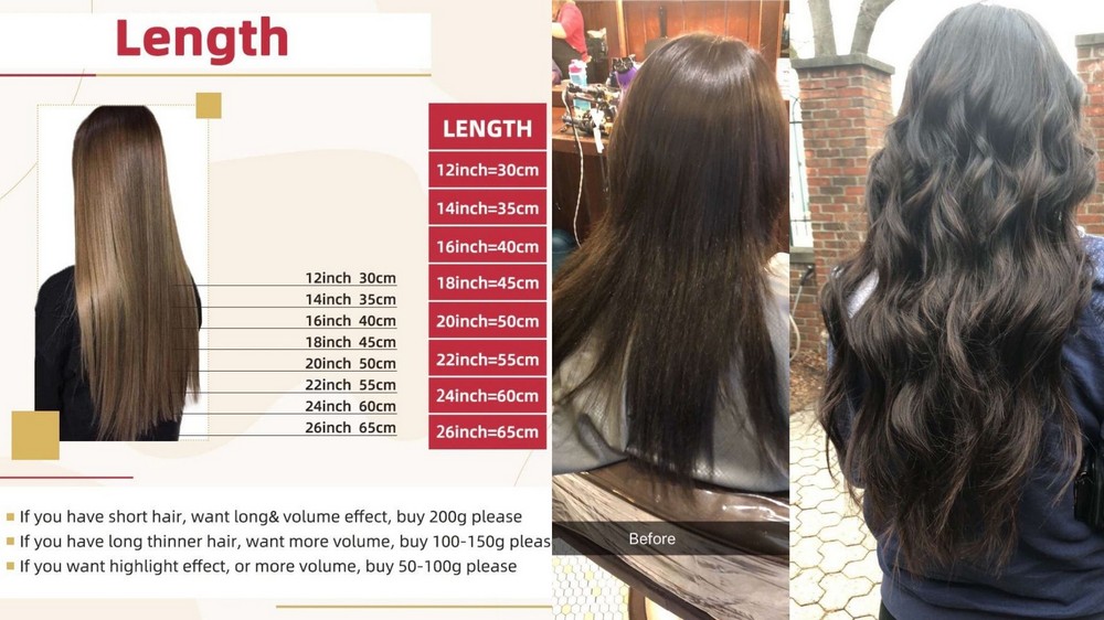 300s=300g Brazilian Nail U-tip Human Hair Extensions Pre Bonded Fusion  Keratin