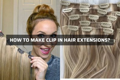 how to make clip in hair extensions 1