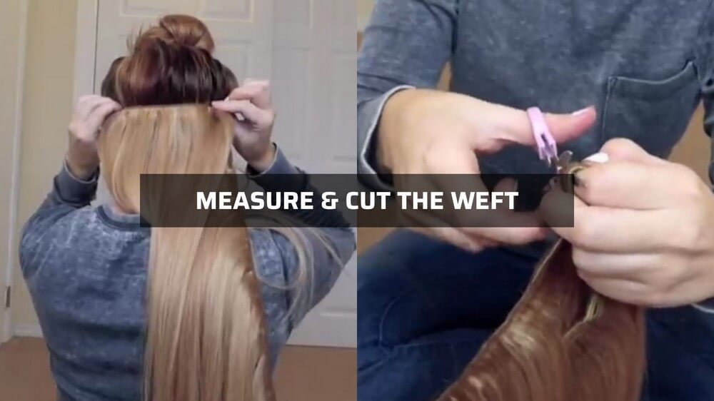 how-to-make-clip-in-hair-extensions-step-1