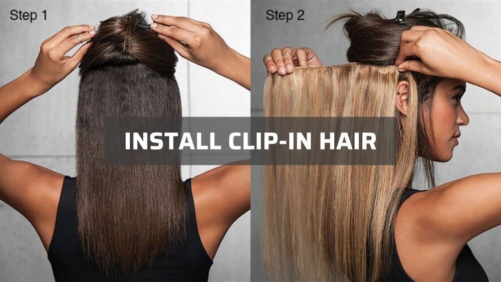 install-16-inch-hair-extension-at-home