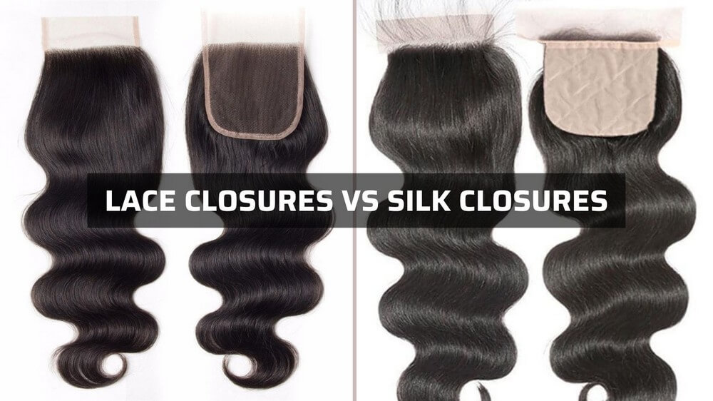 lace closures vs silk closures