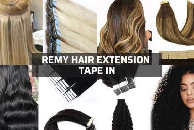 remy hair extension tape in