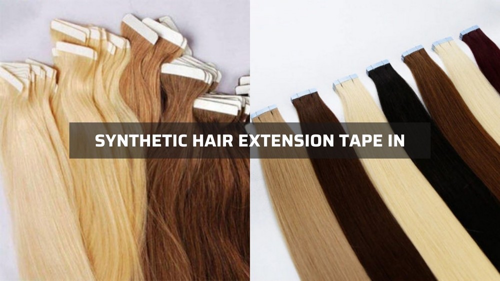 synthetic-remy-hair-extension-tape-in
