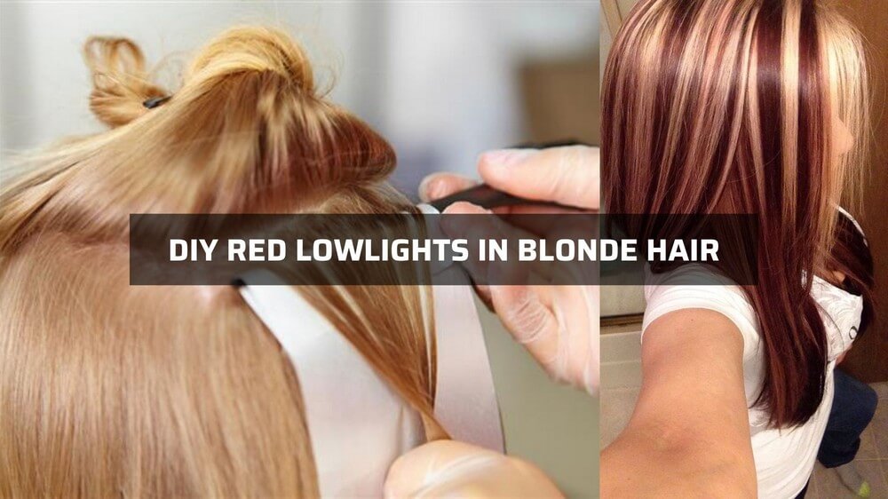 DIY-red-lowlights-in-blonde-hair