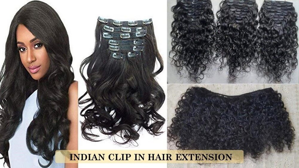 Indian-clip-in-hair-extension
