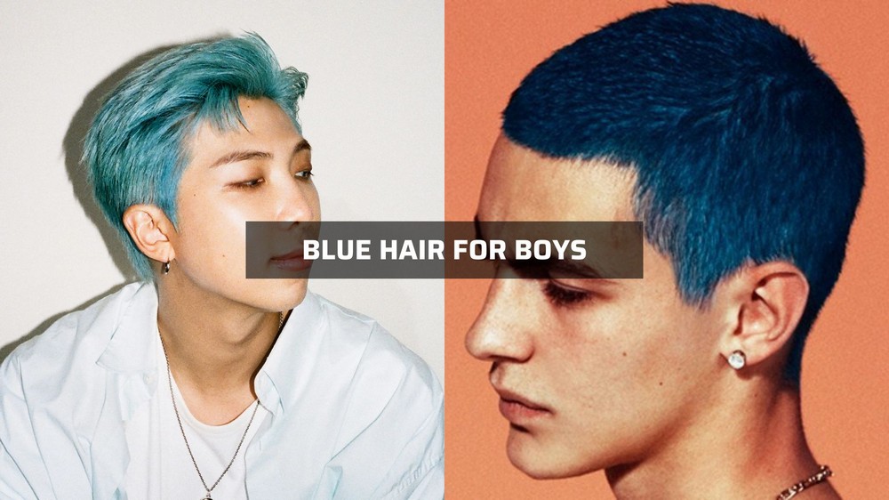 blue hair for boys 1