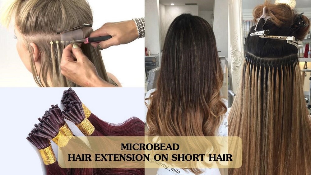 microbead-hair-extension-on-short-hair