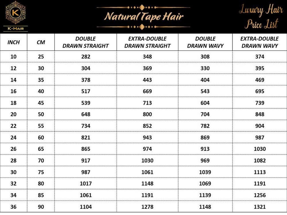 price-list-of-tape-in-hair-extension