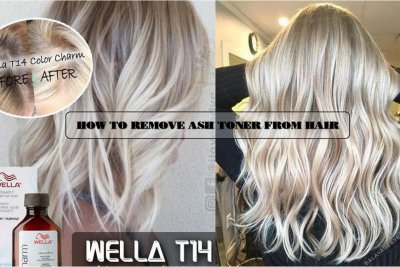 How to remove ash toner from hair