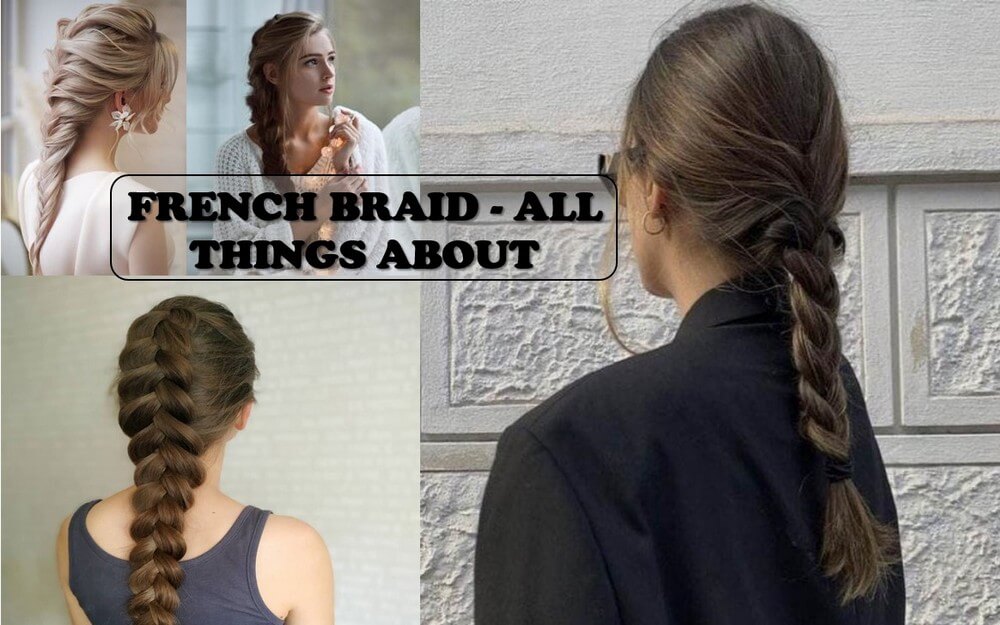 fivestep French side braid tutorial  Be Beautiful India