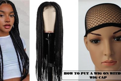 how to put a wig on without a wig cap 1