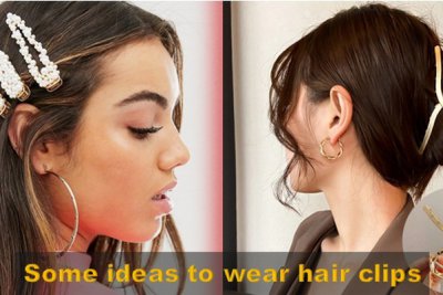 how to wear hair clips 1