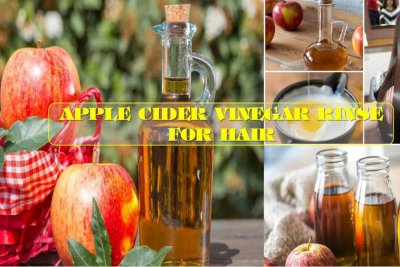 Apple cider vinegar rinse for hair 1