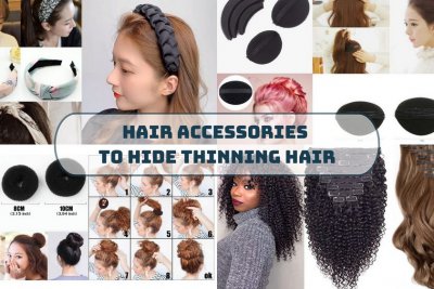 best hair accessories to hide thinning hair