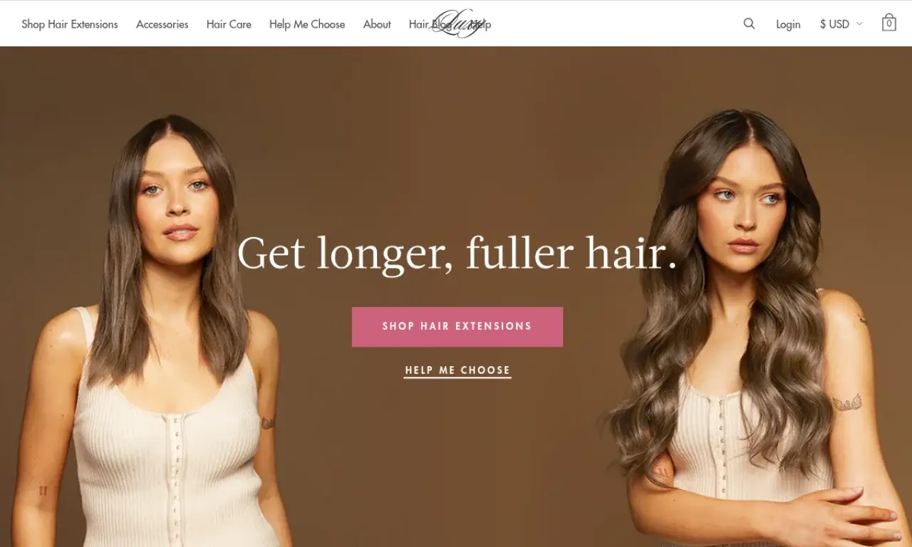 luxy-hair-different-hair-extension-lengths-supplier