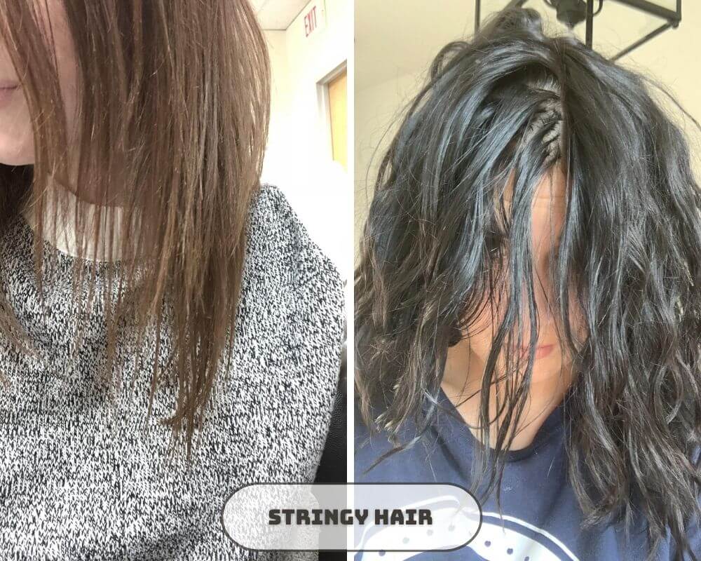 stringy hair 1