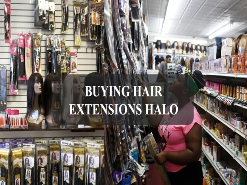 Buying-human-hair-extensions-halo