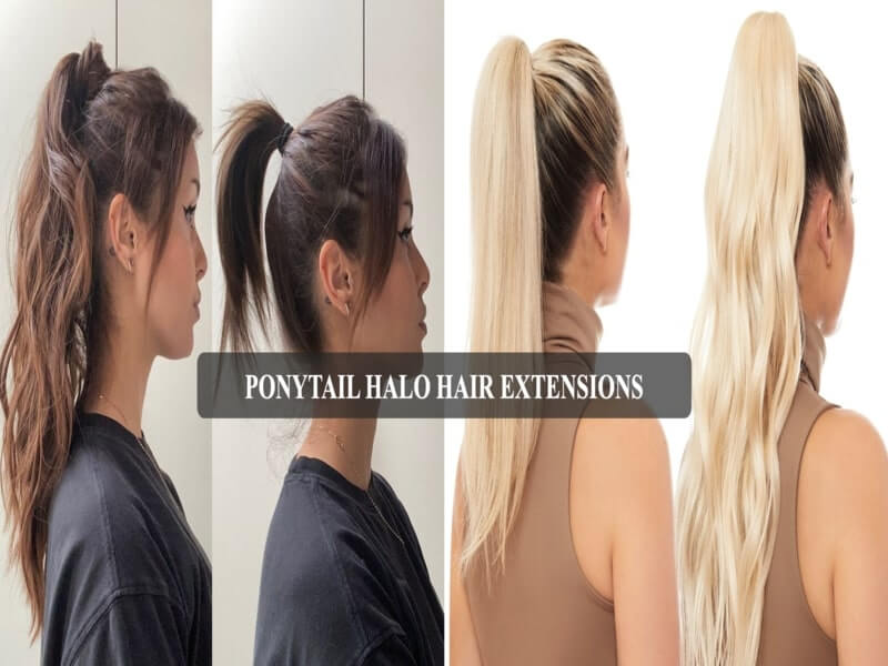 Ponytail-halo-hair-extensions