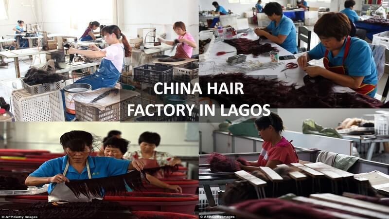 china hair factory in Lagos 3