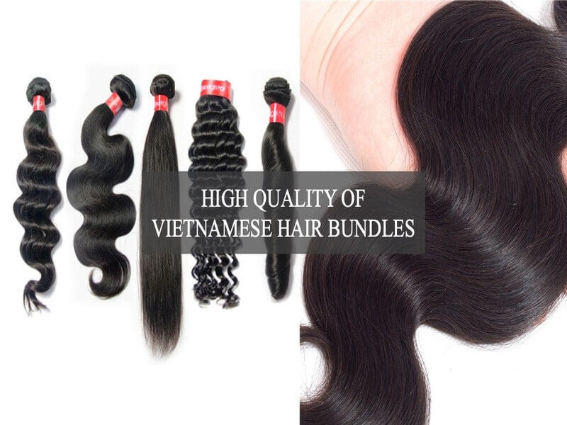 High quality of Vietnamese hair