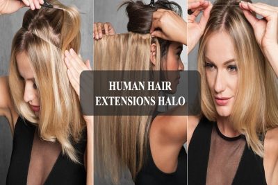 human hair extensions halo