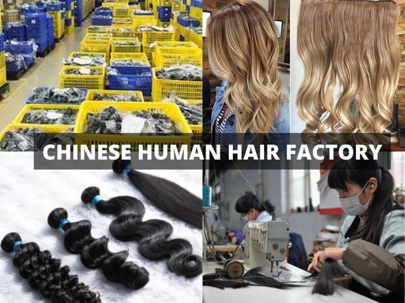 Chinese human hair factory 1