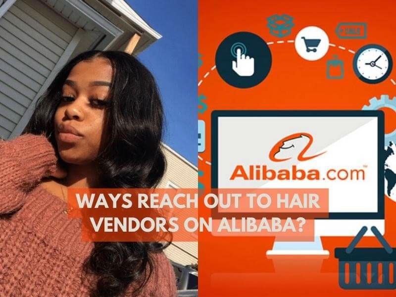 How to contact hair suppliers on Alibaba