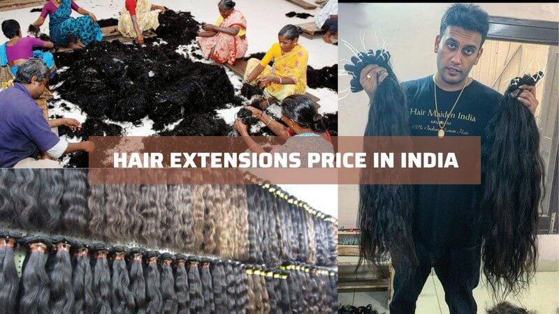 hair extensions price in India