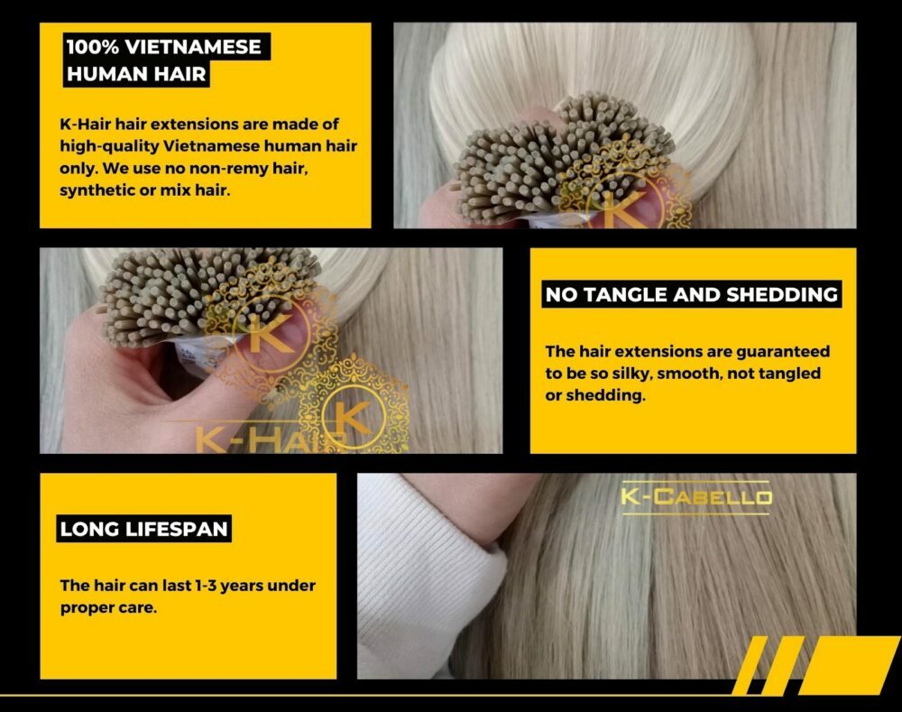 i tip hair extensions vietnamese hair
