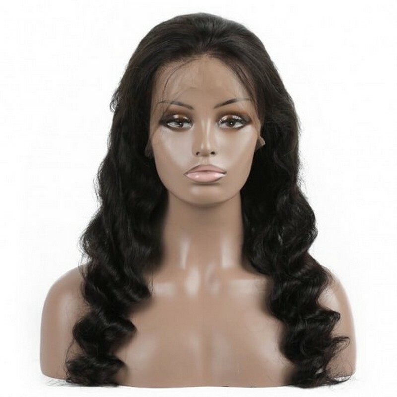 Wholesale Loose Wave Natural Color Lace Frontal Wigs