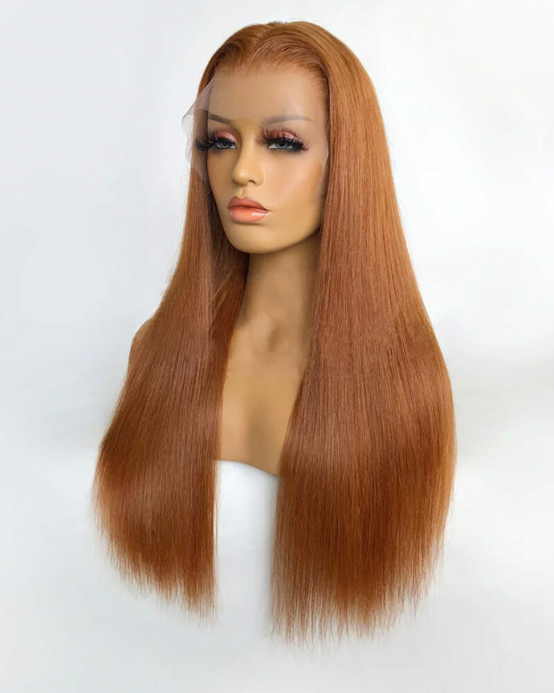 medium light colored lace front wigs vietnamese hair wigs