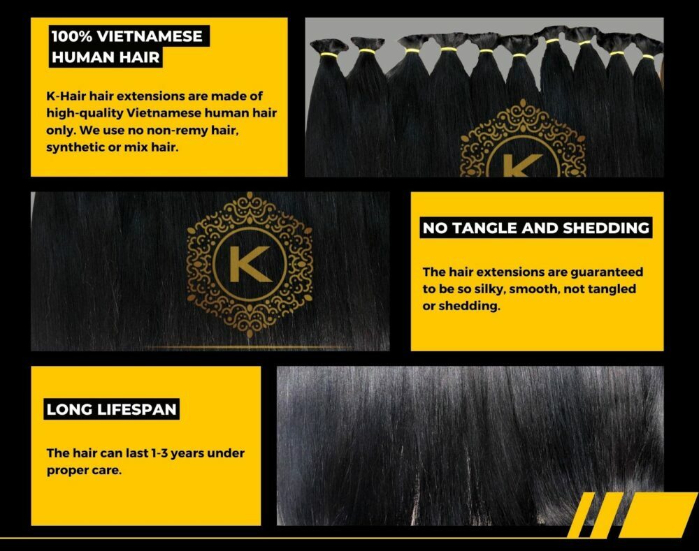 tape in hair extensions vietnamese hair