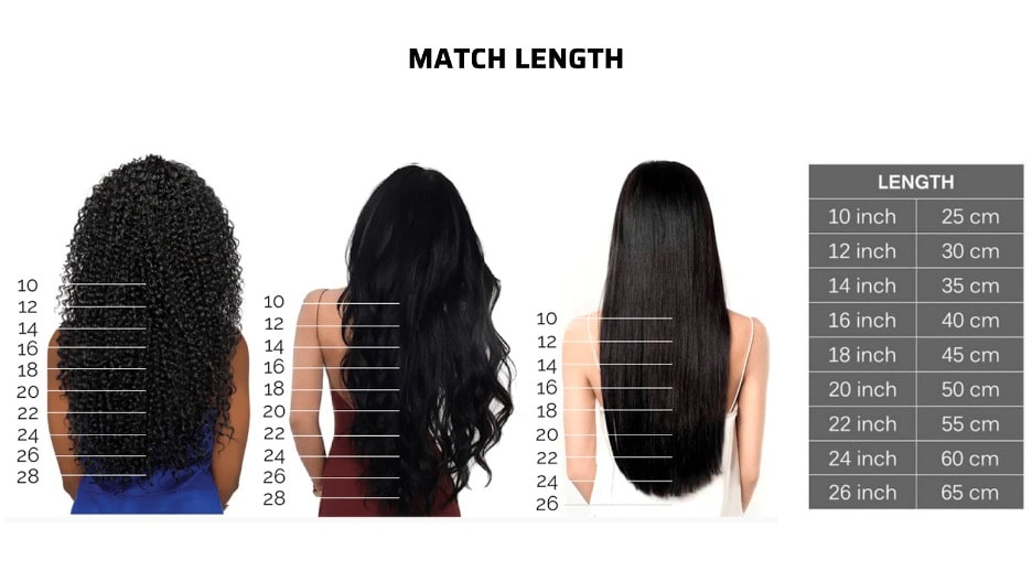 Match Length - K-Hair Company
